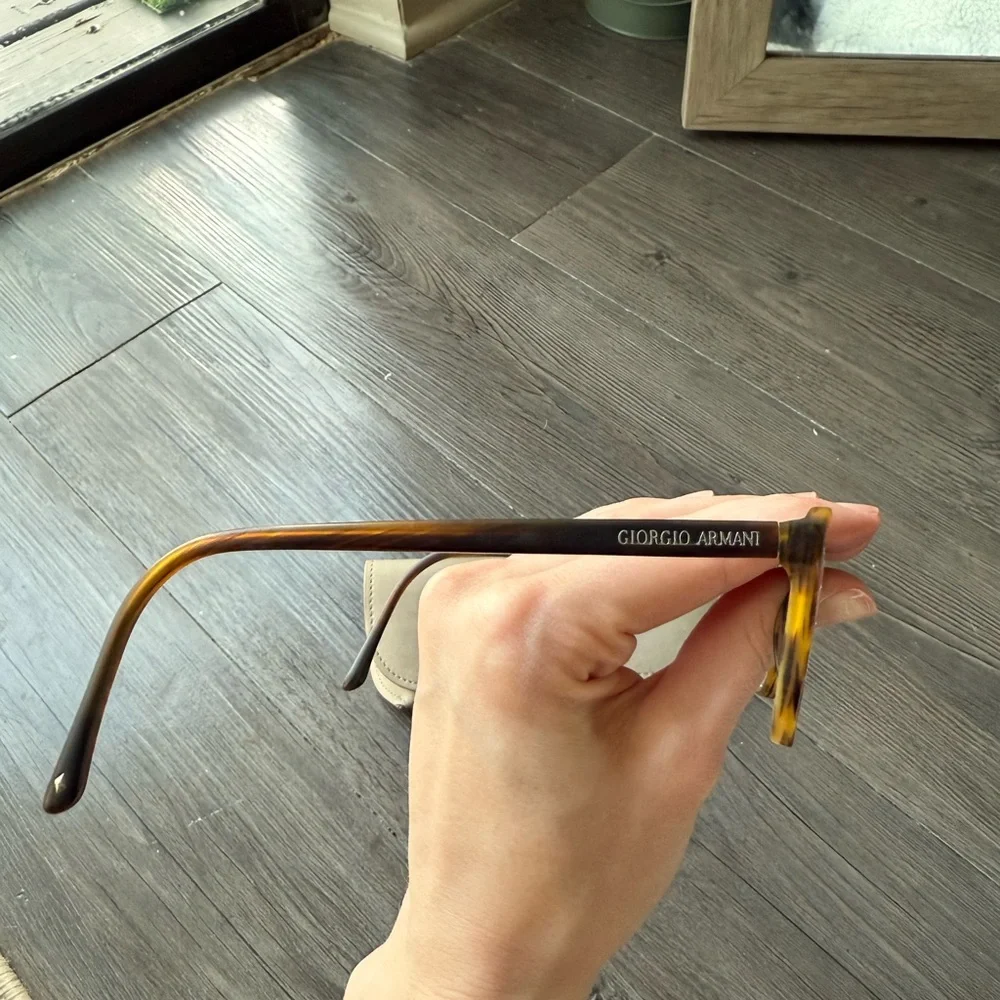 Giorgio Armani Tortoiseshell Glasses with Case